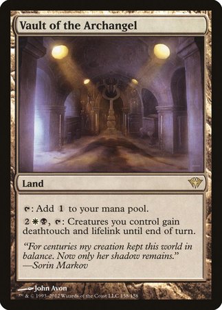 Vault of the Archangel [Dark Ascension] | Jomio and Rueliete's Cards and Comics
