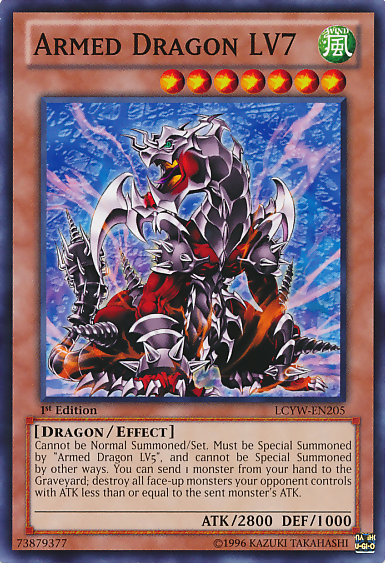 Armed Dragon LV7 [LCYW-EN205] Common | Jomio and Rueliete's Cards and Comics