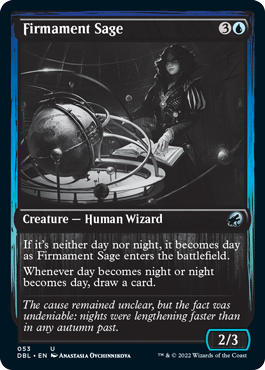 Firmament Sage [Innistrad: Double Feature] | Jomio and Rueliete's Cards and Comics