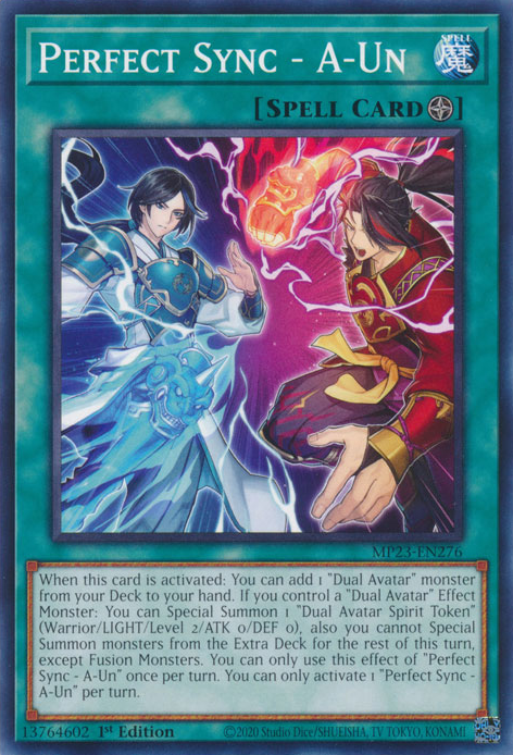 Perfect Sync - A-Un [MP23-EN276] Common | Jomio and Rueliete's Cards and Comics