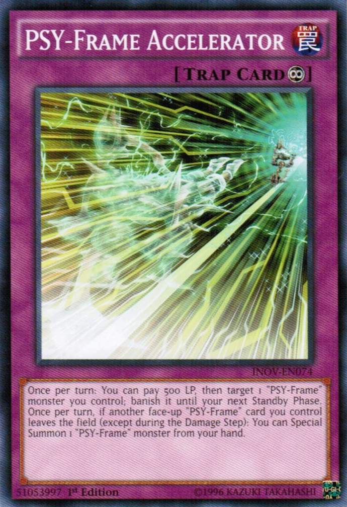 PSY-Frame Accelerator [INOV-EN074] Common | Jomio and Rueliete's Cards and Comics