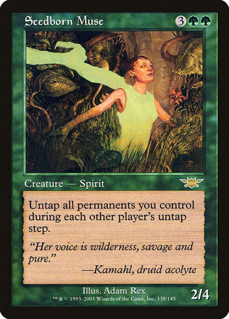 Seedborn Muse [Legions] | Jomio and Rueliete's Cards and Comics