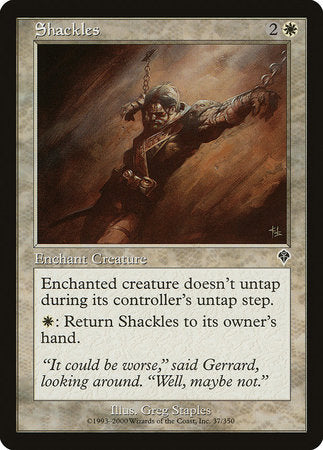 Shackles [Invasion] | Jomio and Rueliete's Cards and Comics