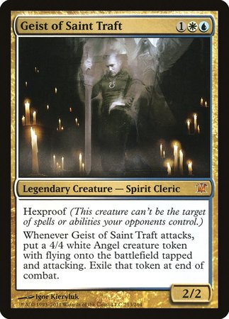 Geist of Saint Traft [Innistrad] | Jomio and Rueliete's Cards and Comics