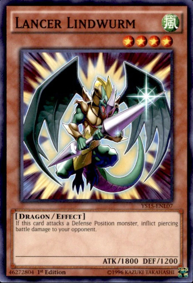 Lancer Lindwurm [YS15-ENL07] Common | Jomio and Rueliete's Cards and Comics