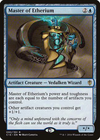 Master of Etherium [Commander 2016] | Jomio and Rueliete's Cards and Comics