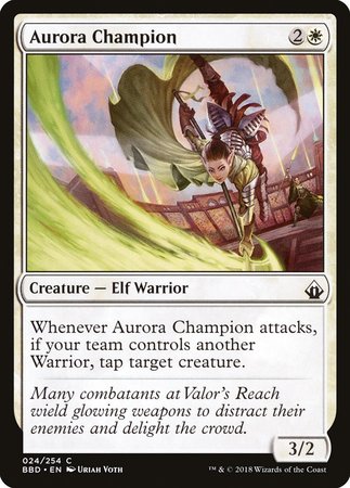 Aurora Champion [Battlebond] | Jomio and Rueliete's Cards and Comics