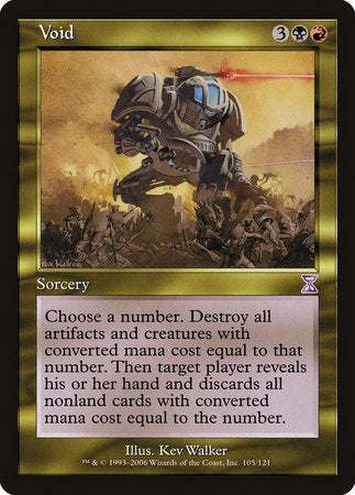 Void [Time Spiral Timeshifted] | Jomio and Rueliete's Cards and Comics