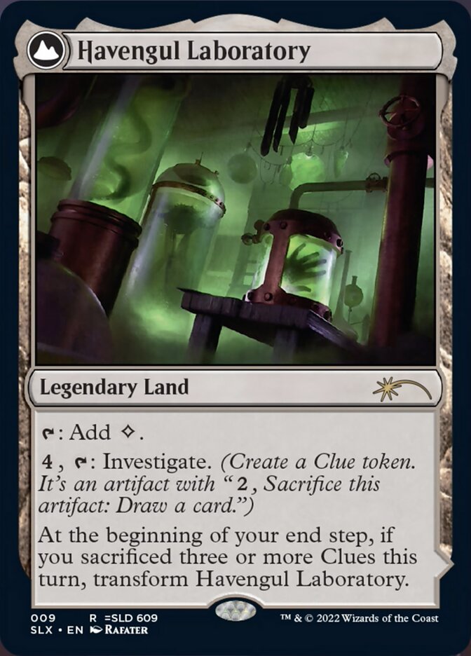 Havengul Laboratory // Havengul Mystery [Secret Lair: Universes Within] | Jomio and Rueliete's Cards and Comics