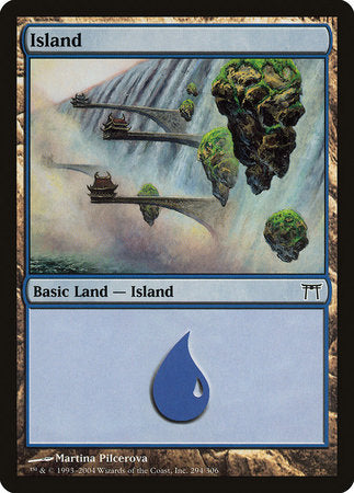 Island (294) [Champions of Kamigawa] | Jomio and Rueliete's Cards and Comics