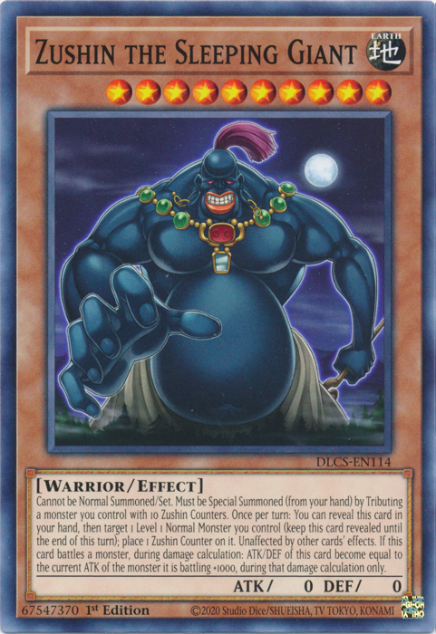 Zushin the Sleeping Giant [DLCS-EN114] Common | Jomio and Rueliete's Cards and Comics