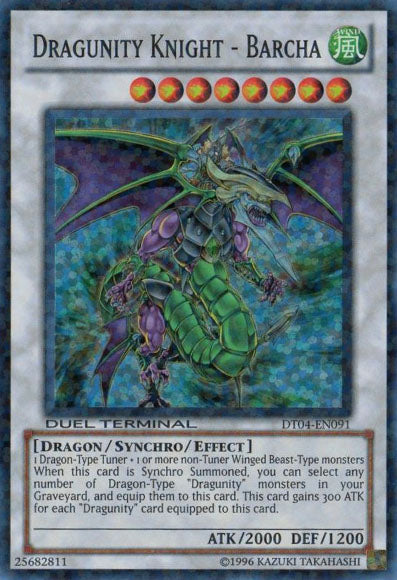 Dragunity Knight - Barcha [DT04-EN091] Super Rare | Jomio and Rueliete's Cards and Comics
