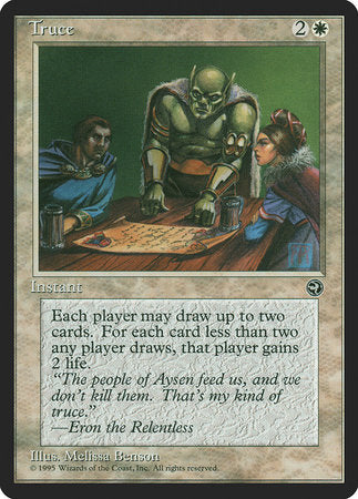 Truce [Homelands] | Jomio and Rueliete's Cards and Comics