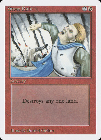 Stone Rain [Revised Edition] | Jomio and Rueliete's Cards and Comics