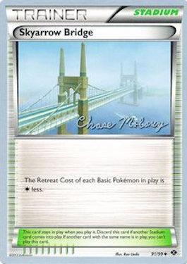 Skyarrow Bridge (91/99) (Eeltwo - Chase Moloney) [World Championships 2012] | Jomio and Rueliete's Cards and Comics