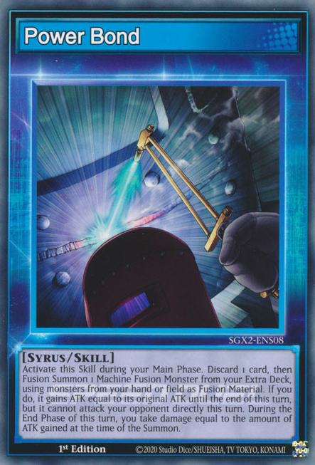 Power Bond [SGX2-ENS08] Common | Jomio and Rueliete's Cards and Comics