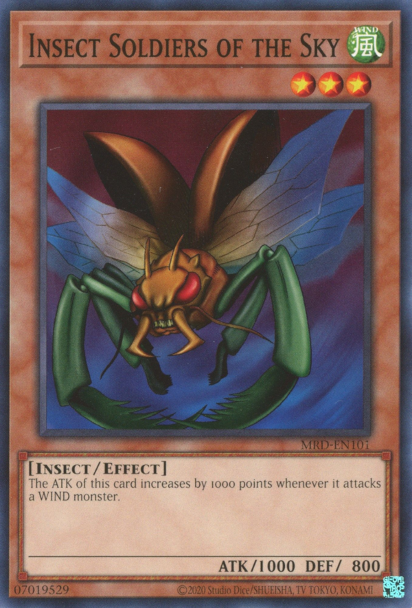 Insect Soldiers of the Sky [MRD-EN101] Common | Jomio and Rueliete's Cards and Comics