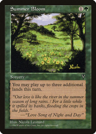 Summer Bloom [Visions] | Jomio and Rueliete's Cards and Comics