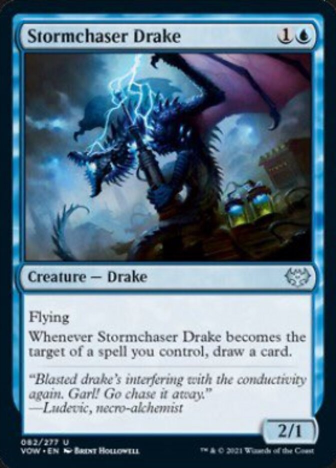 Stormchaser Drake [Innistrad: Crimson Vow] | Jomio and Rueliete's Cards and Comics