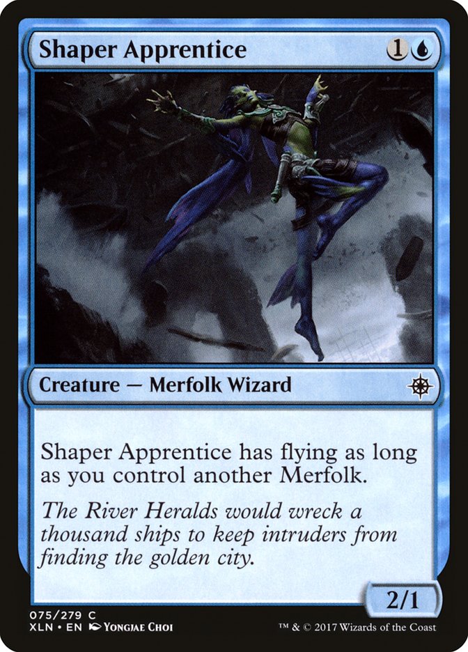 Shaper Apprentice [Ixalan] | Jomio and Rueliete's Cards and Comics