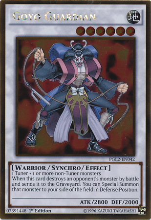 Goyo Guardian [PGL2-EN042] Gold Rare | Jomio and Rueliete's Cards and Comics