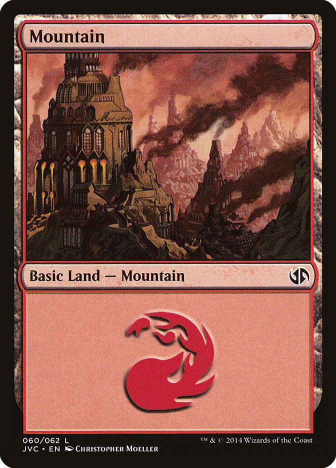 Mountain (60) [Duel Decks Anthology] | Jomio and Rueliete's Cards and Comics
