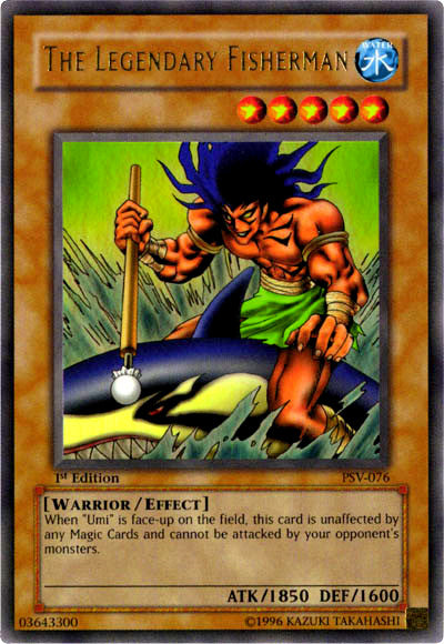 The Legendary Fisherman [PSV-076] Ultra Rare | Jomio and Rueliete's Cards and Comics