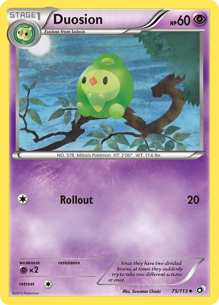 Duosion (75/113) [Black & White: Legendary Treasures] | Jomio and Rueliete's Cards and Comics