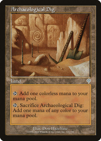 Archaeological Dig [Invasion] | Jomio and Rueliete's Cards and Comics
