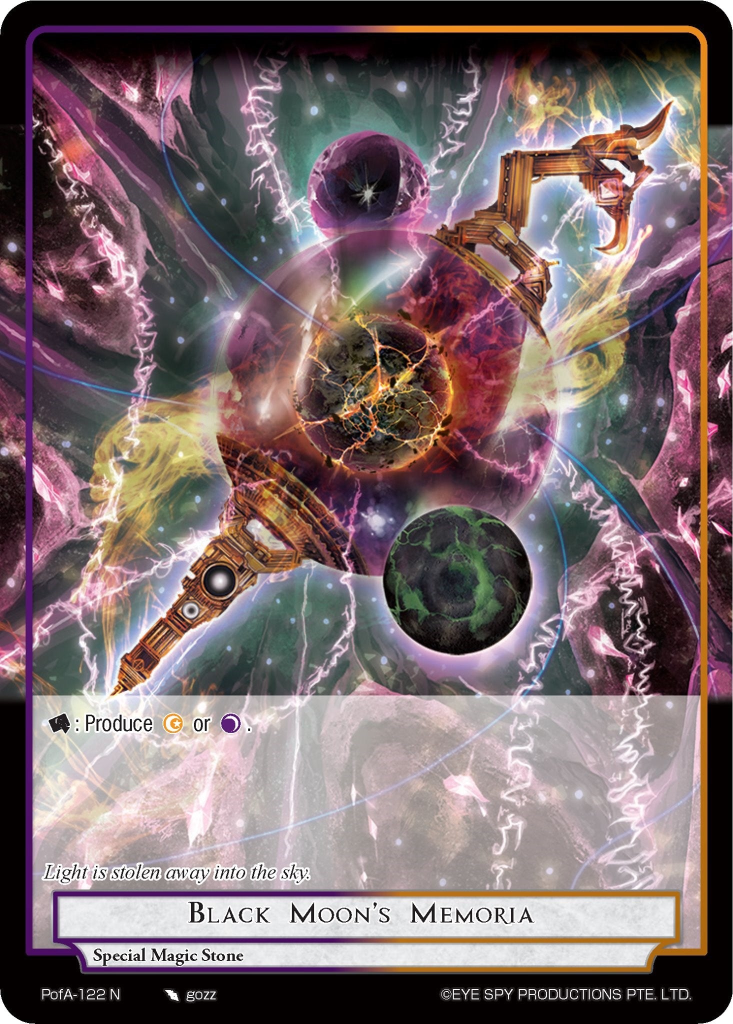 Black Moon's Memoria (PofA-122) [Alice Origin IV: Prologue of Attoractia] | Jomio and Rueliete's Cards and Comics