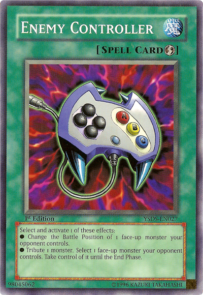 Enemy Controller [YSDS-EN027] Common | Jomio and Rueliete's Cards and Comics