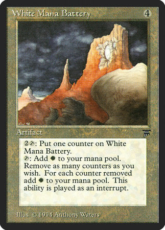 White Mana Battery [Legends] | Jomio and Rueliete's Cards and Comics