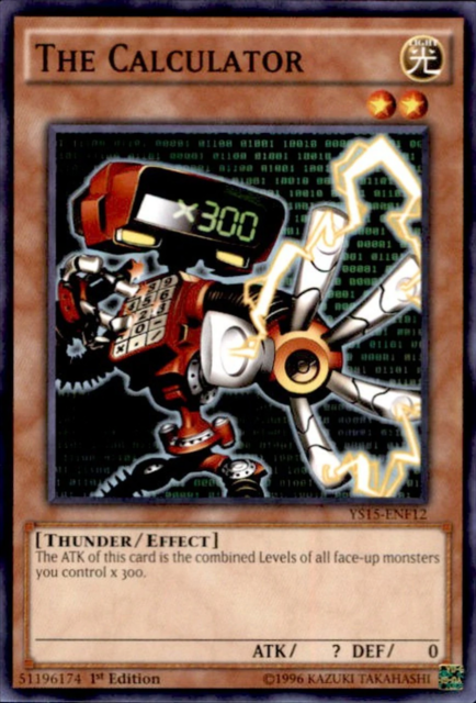 The Calculator [YS15-ENF12] Common | Jomio and Rueliete's Cards and Comics