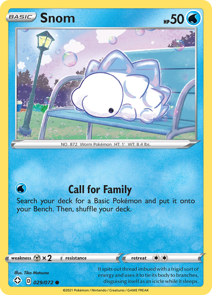 Snom (029/072) [Sword & Shield: Shining Fates] | Jomio and Rueliete's Cards and Comics