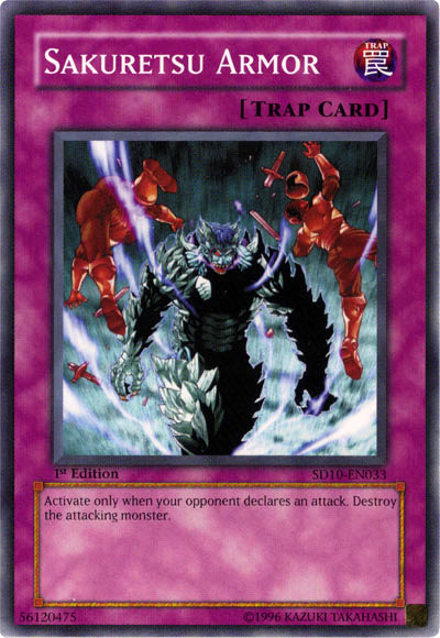 Sakuretsu Armor [SD10-EN033] Common | Jomio and Rueliete's Cards and Comics