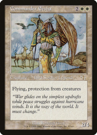 Commander Eesha [Judgment] | Jomio and Rueliete's Cards and Comics