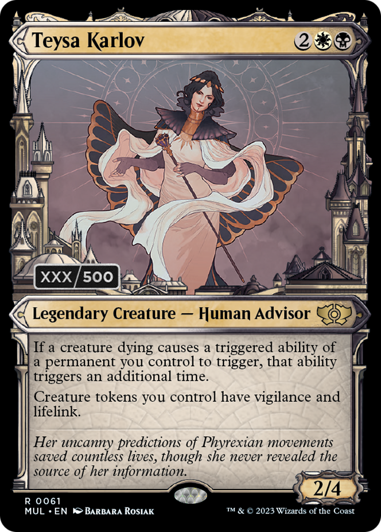 Teysa Karlov (Serialized) [Multiverse Legends] | Jomio and Rueliete's Cards and Comics