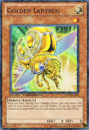 Golden Ladybug [DT03-EN053] Common | Jomio and Rueliete's Cards and Comics