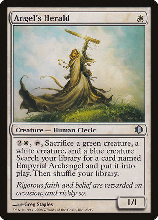 Angel's Herald [Shards of Alara] | Jomio and Rueliete's Cards and Comics