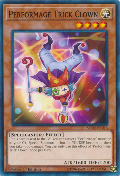Performage Trick Clown [SDSH-EN016] Common | Jomio and Rueliete's Cards and Comics