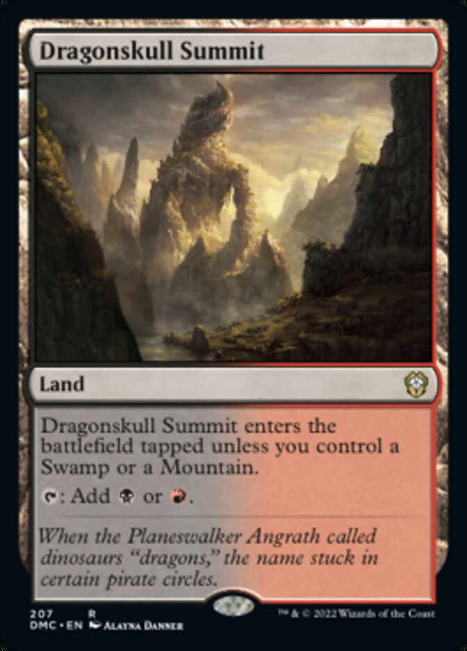 Dragonskull Summit [Dominaria United Commander] | Jomio and Rueliete's Cards and Comics