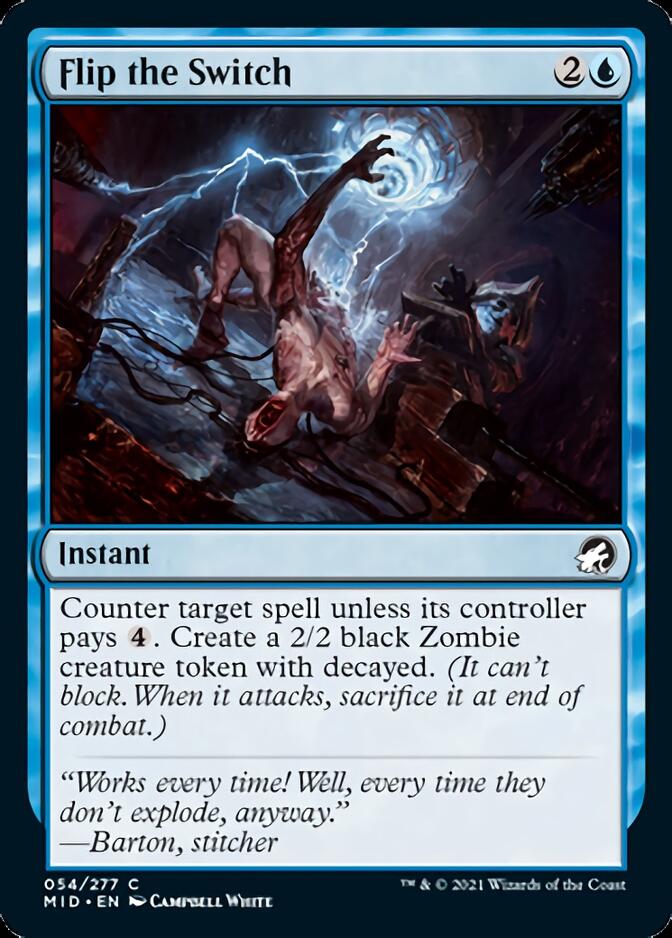 Flip the Switch [Innistrad: Midnight Hunt] | Jomio and Rueliete's Cards and Comics