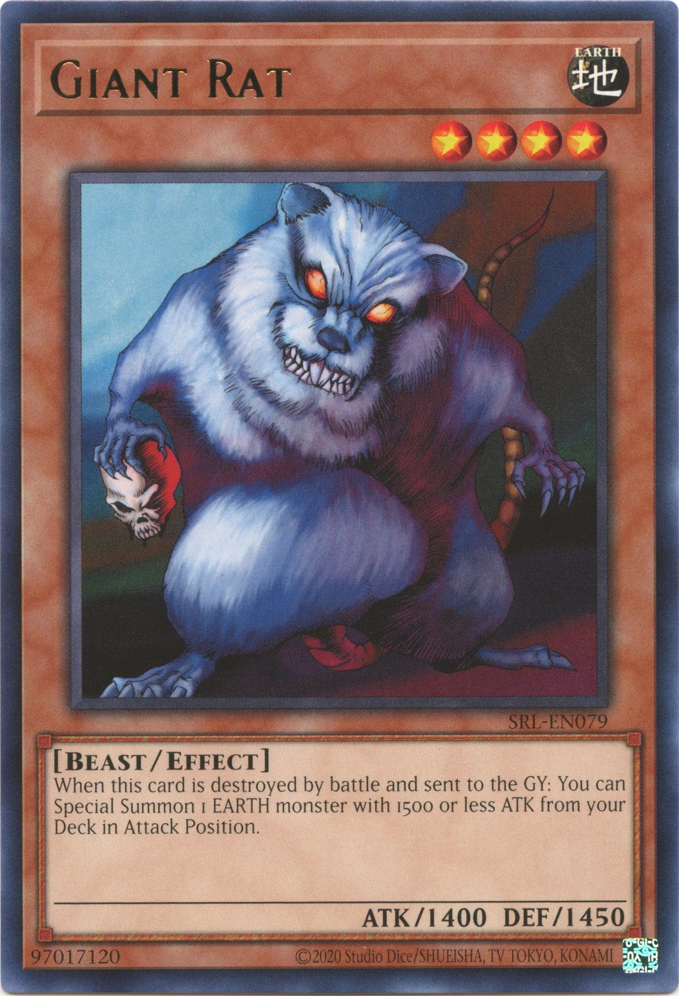 Giant Rat (25th Anniversary) [SRL-EN079] Rare | Jomio and Rueliete's Cards and Comics