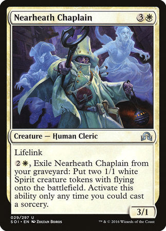 Nearheath Chaplain [Shadows over Innistrad] | Jomio and Rueliete's Cards and Comics