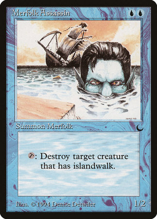Merfolk Assassin [The Dark] | Jomio and Rueliete's Cards and Comics