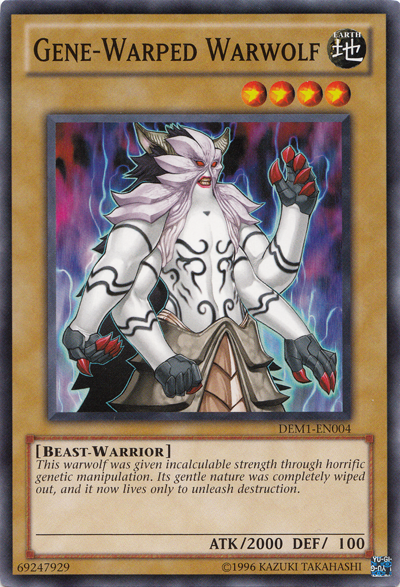 Gene-Warped Warwolf [DEM1-EN004] Common | Jomio and Rueliete's Cards and Comics