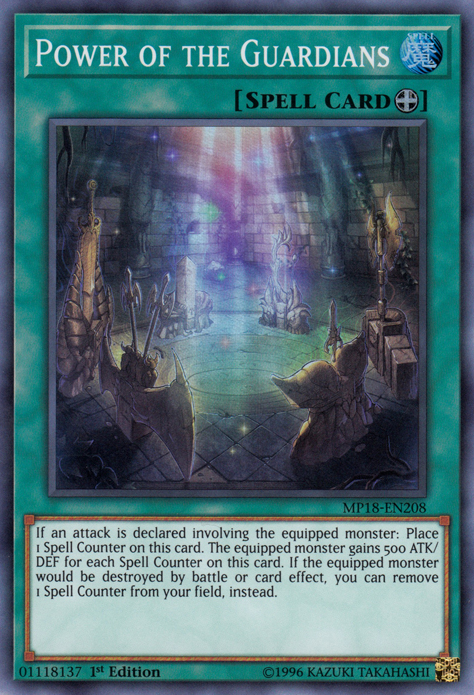 Power of the Guardians [MP18-EN208] Super Rare | Jomio and Rueliete's Cards and Comics