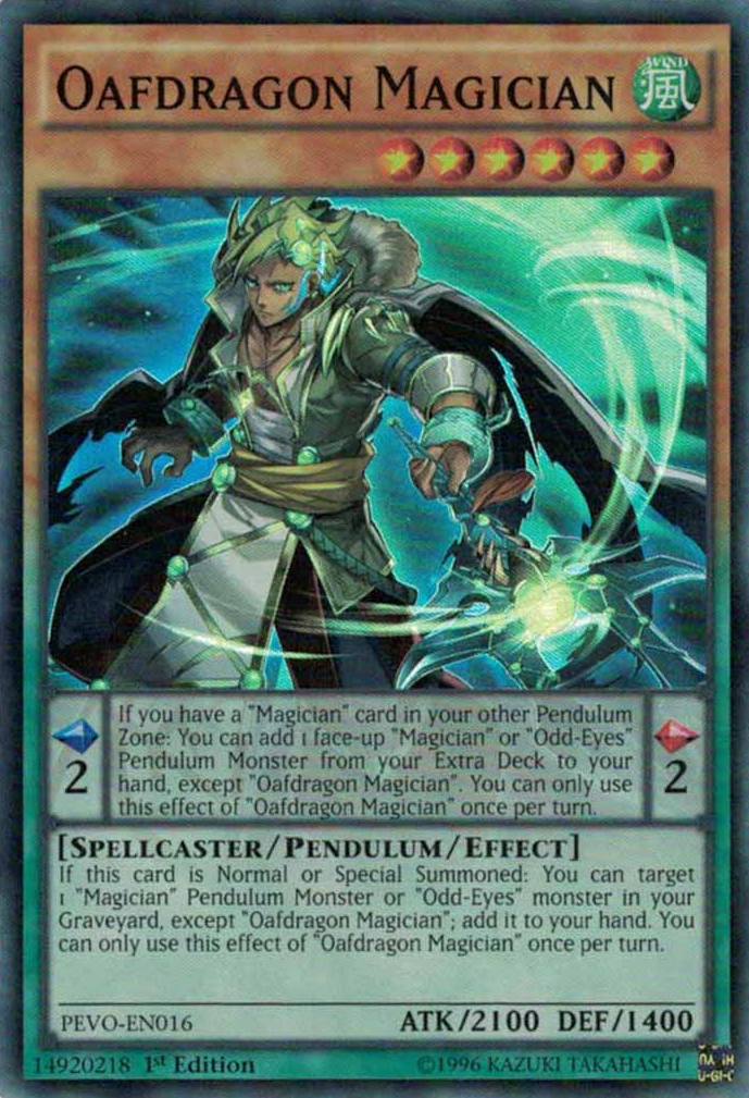 Oafdragon Magician [PEVO-EN016] Super Rare | Jomio and Rueliete's Cards and Comics