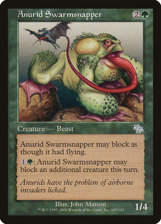 Anurid Swarmsnapper [Judgment] | Jomio and Rueliete's Cards and Comics