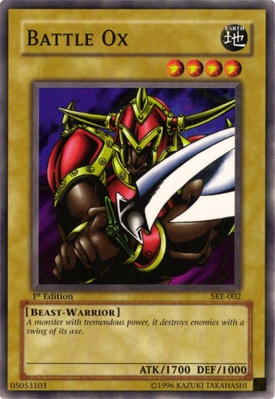 Battle Ox [SKE-002] Common | Jomio and Rueliete's Cards and Comics